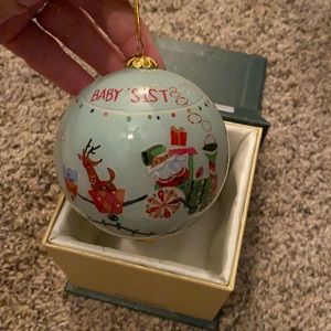 Li Bien Hand Painted Glass Ornament from Pier 1